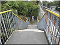 Entrance to platform 2, Holmwood Station