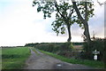 SK8965 : Footpath from Clay Lane to Stocking Wood, Thorpe on the Hill by Chris