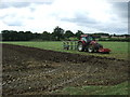 Tractor in field, Pulham Market