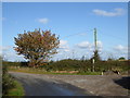 Entrance to Mosshouse Farm off Eardley End Road