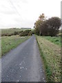 Track on the former Settlingstones Mine Tramway