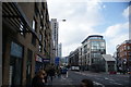 View of 36 Bethnal Green Road and the Bishopsgate Tower from Bethnal Green Road