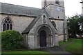 Porch on north face of St Giles