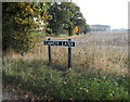 TM2584 : Gawdy Lane sign by Geographer
