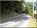 Vowels Lane north of Kingscote station