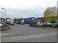 Trading estate buildings off Silverton Road, Marsh Barton, Exeter