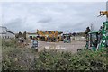 A depot for JCB vehicles, Marsh Barton, Exeter