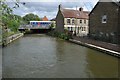 A train crossing a bridge