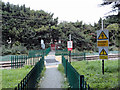 Footpath 170 crosses the railway