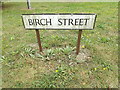 Birch Street sign