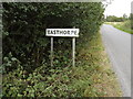 Easthorpe Village Name sign on Easthorpe Road