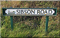 Sibson Road sign