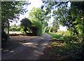 Barr Lane towards Higham on the Hill