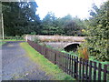 Track and Bridge over dismantled railway at Brieryhill