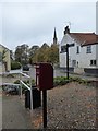 Post box outside the post office