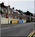 Stepped row of houses, Broadwell Hayes, Tenby