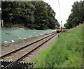 Train on the Romford to Upminster line