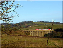 NU2212 : Virgin train on Alnmouth Viaduct by pam fray