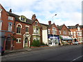 SJ8746 : Shelton: house and shops on Snow Hill by Jonathan Hutchins