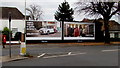 SO8317 : JCDecaux advertising hoardings, Stroud Road, Gloucester by Jaggery