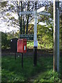 Elizabeth II postbox on Reddy Lane, Booth Bank