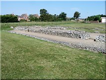 TG5112 : Roman fort at Caister-on-Sea [2] by Michael Dibb