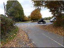 TQ2925 : Cleaver's Lane reaches Staplefield Road by Shazz
