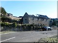 Derelict houses at the junction of Old Warrenpoint Road and the A2 Dual Carriageway