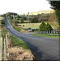 The Greenan Lough Road junction on the Greenan Road