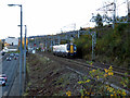 Train approaching Bogston