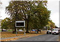 Traffic information board, Park End Road, Gloucester