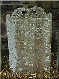 NS2477 : Chapel Street Burial Ground: 1744 gravestone by Lairich Rig