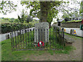 Memorial in Meavy village