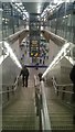 TQ3380 : London Bridge station: stairs down into the new concourse by Christopher Hilton