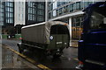 View of an RAF jeep in the Lord Mayor