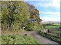 Road junction at Unthank