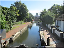 TL4411 : Lee and Stort Navigation: Lock no. 10 Burnt Mill Lock by Peter S