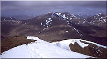 NH1128 : Summit ridge, Beinn Fhionnlaidh by Richard Webb