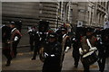 View of drummers in the Lord Mayor