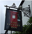 Sign for the Letters Inn, Tattenhall