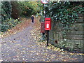 Elizabeth II postbox on Walmoor Park