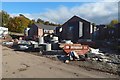 Construction at former site of Crosslet House