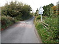 School Ahead signs on Bettys Hill Road, Ballyholland