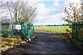 Entrance to Brewood Playing Field