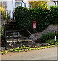 Steps up to The Old Letterbox, Coughton