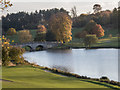 Lake at Brocket Hall, Hatfield, Hertfordshire