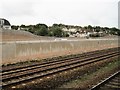 View from a Plymouth-Exeter train - edge of Newton Abbot