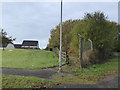 Footpath off A34 north of Newcastle-under-Lyme