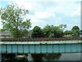 The Belfast to Dublin railway line crossing the River at Portadown