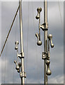 ST5690 : Vibration dampers, Severn Bridge by Ian Taylor
